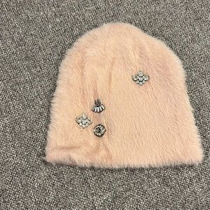 Sleeping On Snow Winter Holiday Hat Kids